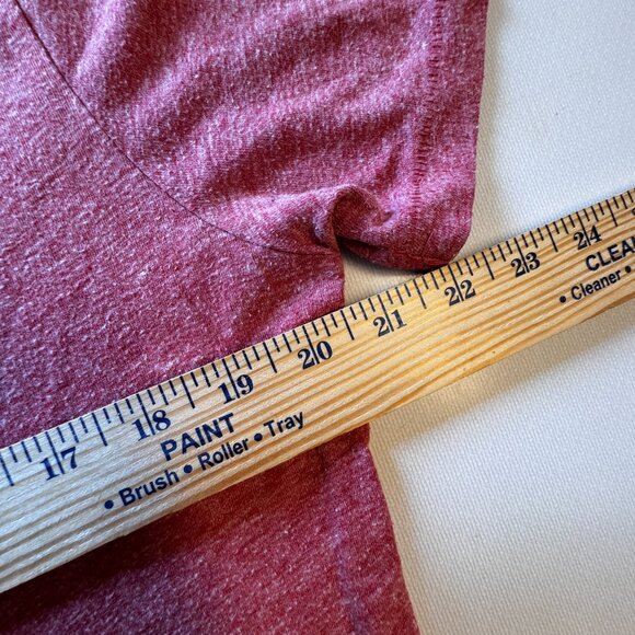 Lucky Brand x Fender T-Shirt Adult Large Heather Red Casual Grunge - Picture 6 of 8
